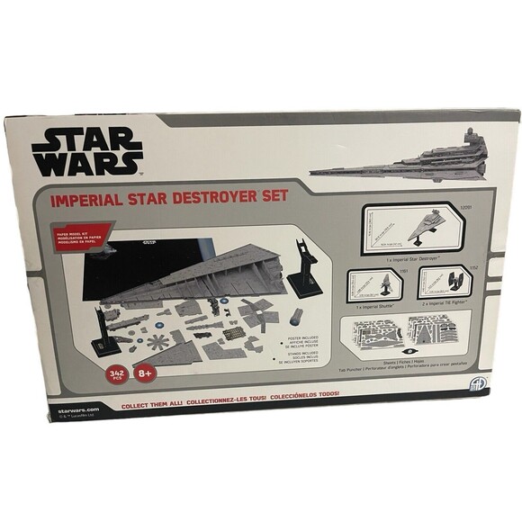Star Wars Paper Model Kit Imperial Star Destroyer Multi Pack Set / 342-piece - Picture 4 of 16